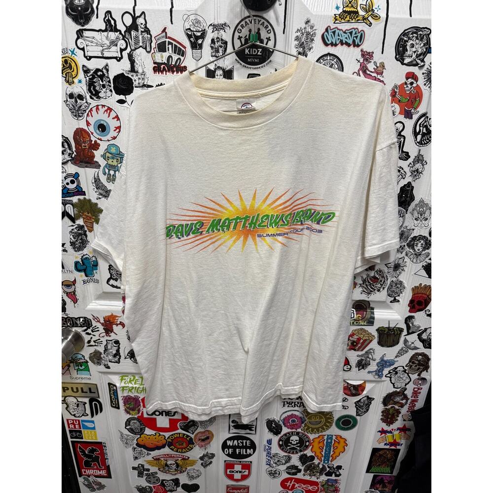 2003 Dave Matthews Bands Summer Tour Shirt Size XL